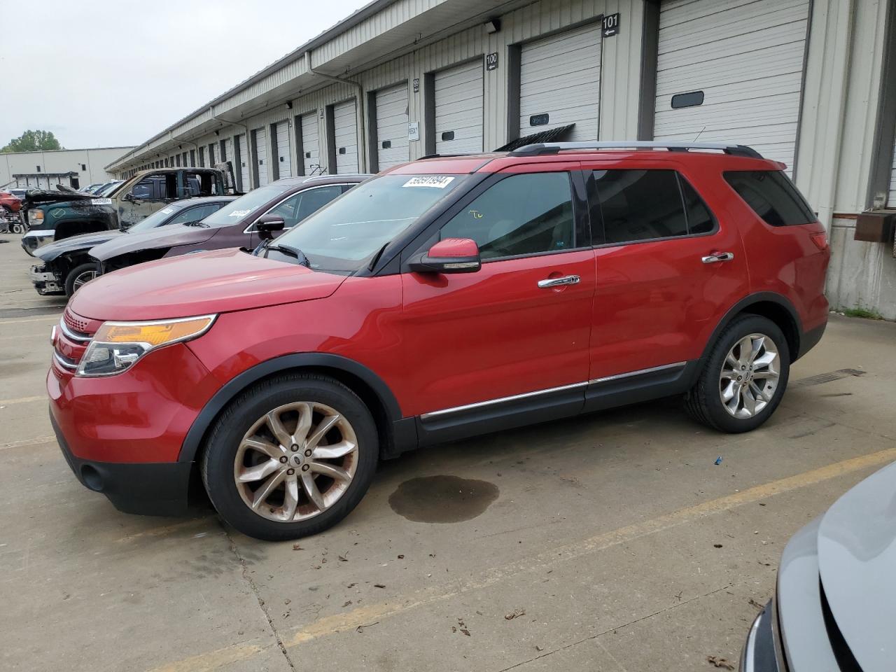 2012 Ford Explorer Limited vin: 1FMHK7F92CGA63863