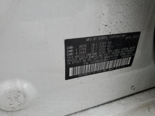 2021 Subaru Legacy Limited VIN: 4S3BWAN69M3011254 Lot: 60270424