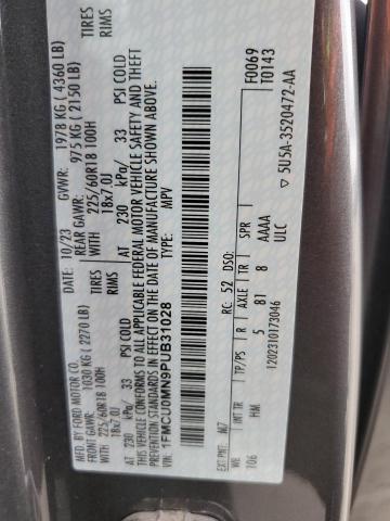 2023 FORD ESCAPE ST - 1FMCU0MN9PUB31028