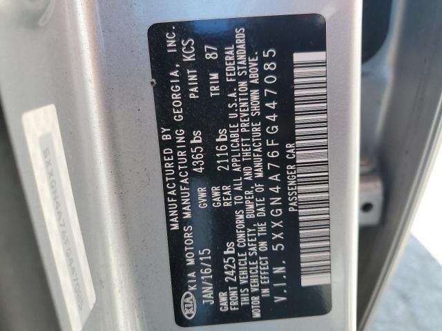 2015 Kia Optima Ex VIN: 5XXGN4A76FG447085 Lot: 59988834