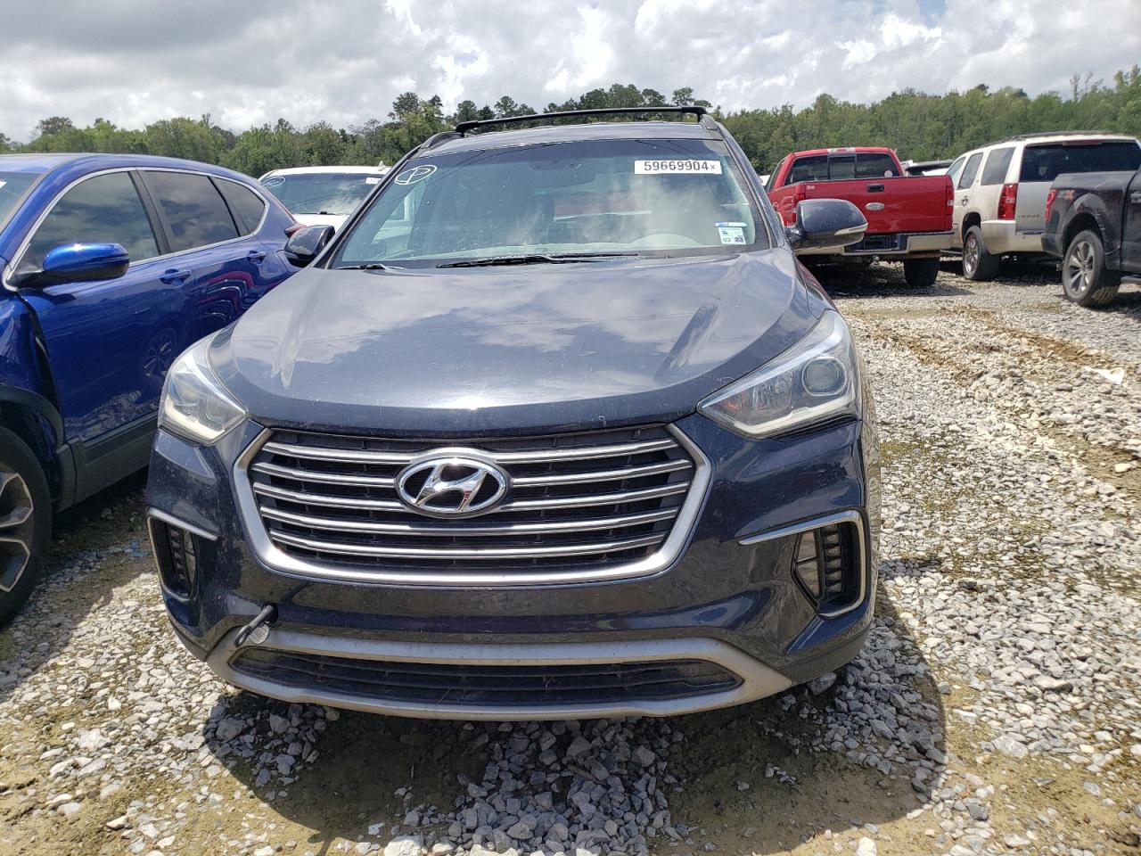 Lot #2624342618 2019 HYUNDAI SANTA FE X