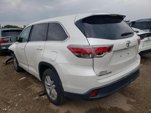 VIN 5TDZARFH2ES006960 2014 Toyota Highlander, LE no.2