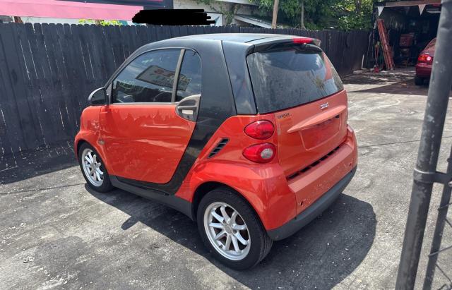 2008 Smart Fortwo Pure VIN: WMEEJ31X78K179798 Lot: 58271294