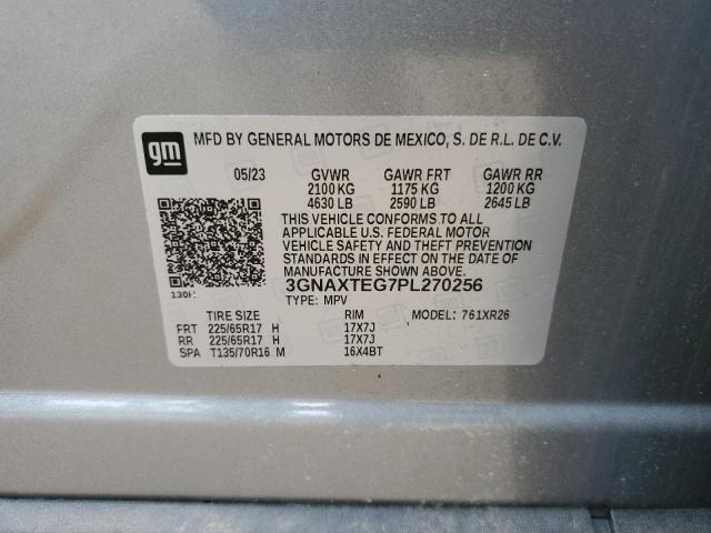 3GNAXTEG7PL270256 2023 CHEVROLET EQUINOX - Image 14