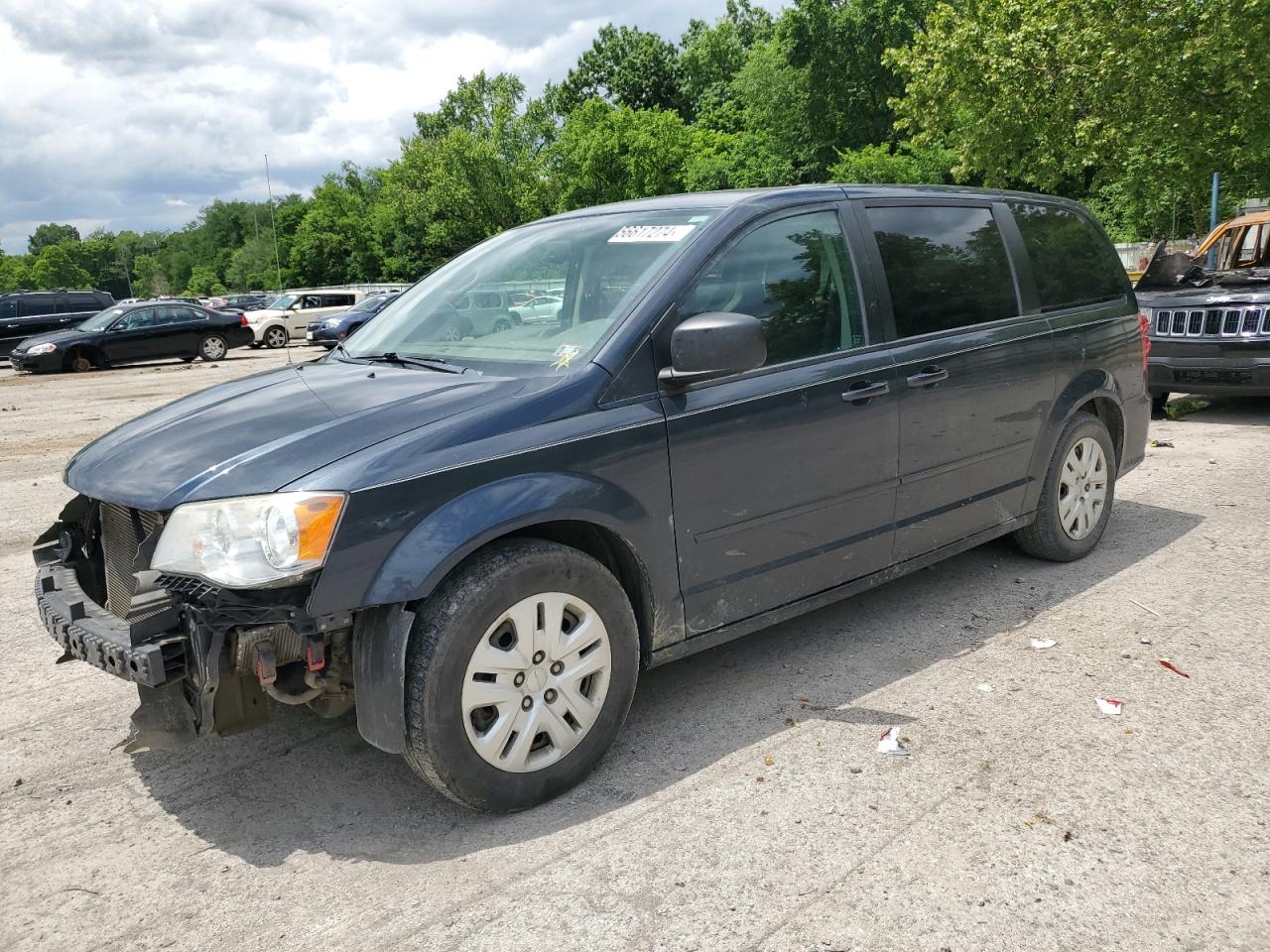 2C4RDGBG6ER410605 2014 Dodge Grand Caravan Se