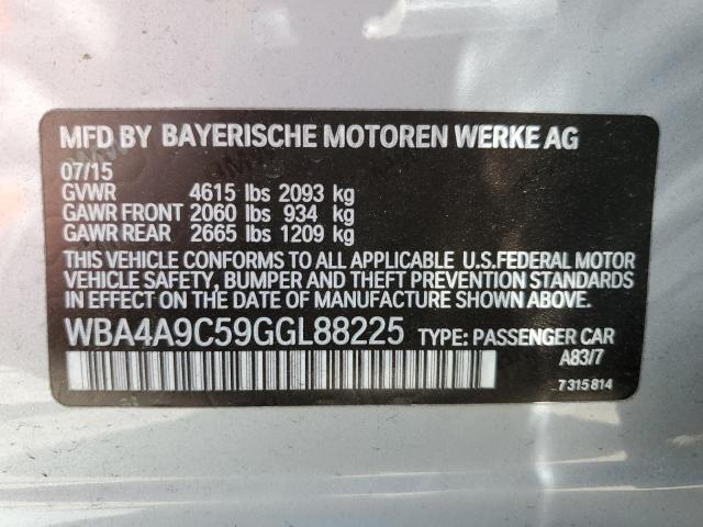 VIN WBA4A9C59GGL88225 2016 BMW 4 Series, 428 I Gran... no.12