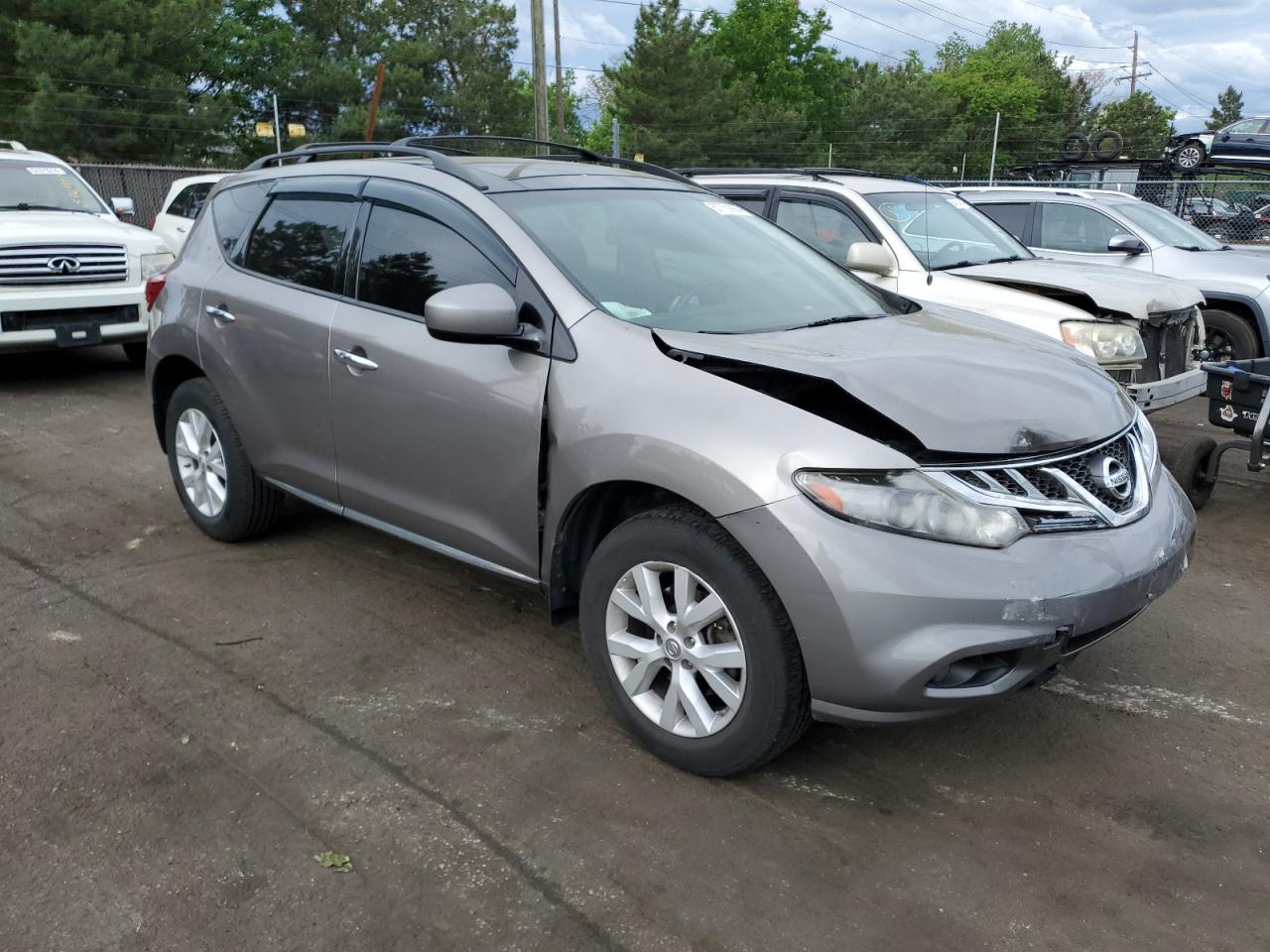 2012 Nissan Murano S vin: JN8AZ1MW5CW225003