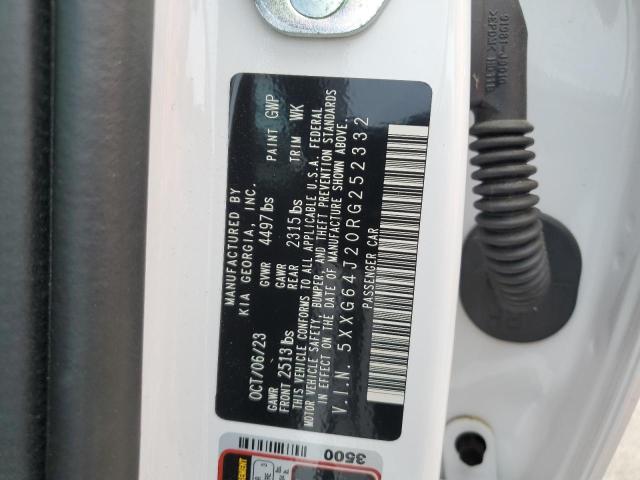 2024 Kia K5 Gt Line VIN: 5XXG64J20RG252332 Lot: 56582864