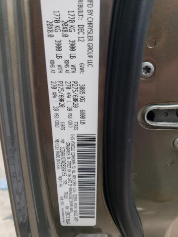 2013 Ram 1500 Slt VIN: 1C6RR7LT4DS569155 Lot: 57188864