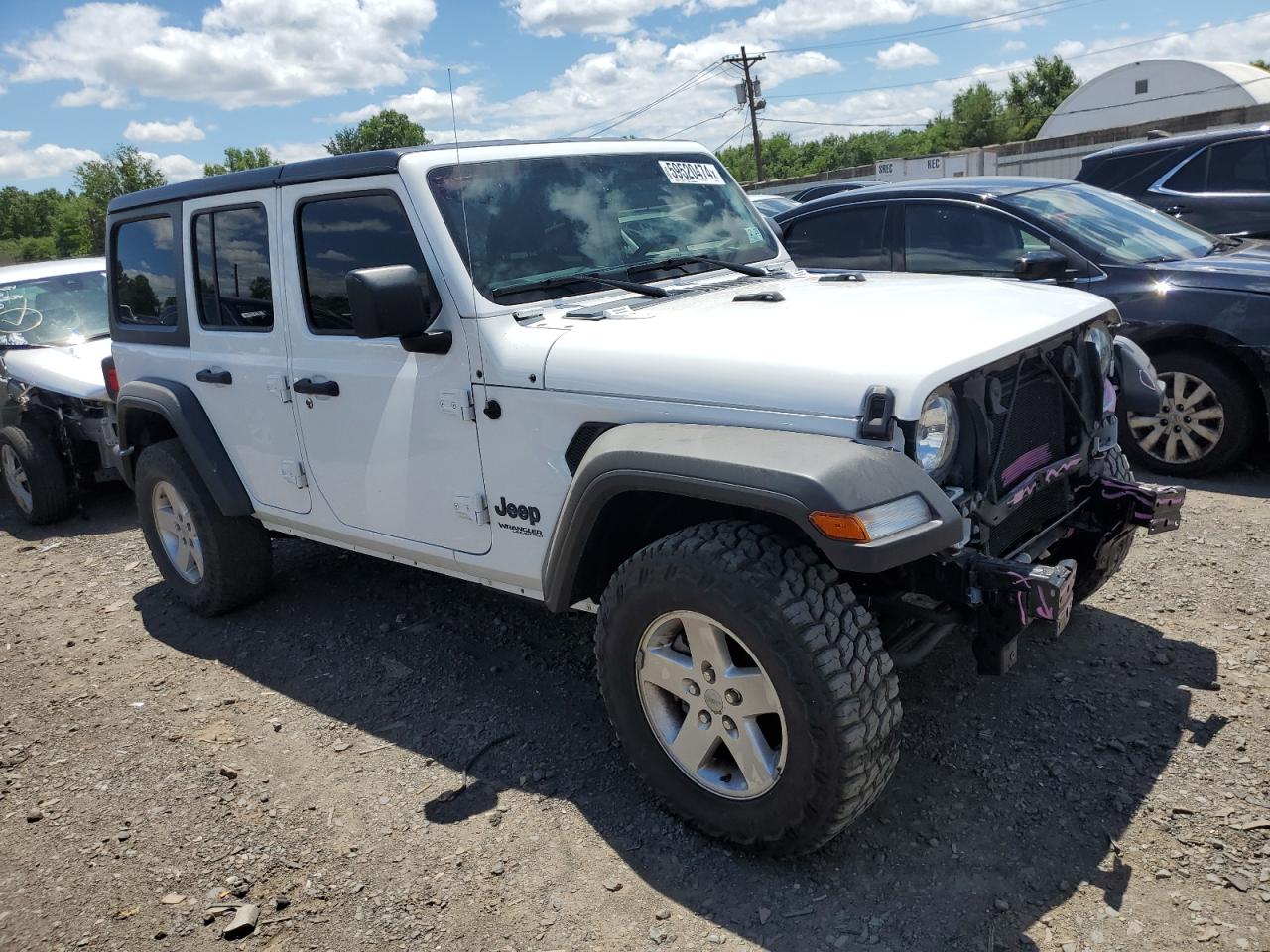 Lot #2974183369 2021 JEEP WRANGLER U