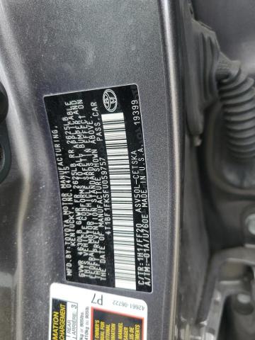 VIN 4T1BF1FK5FU059757 2015 Toyota Camry, LE no.12