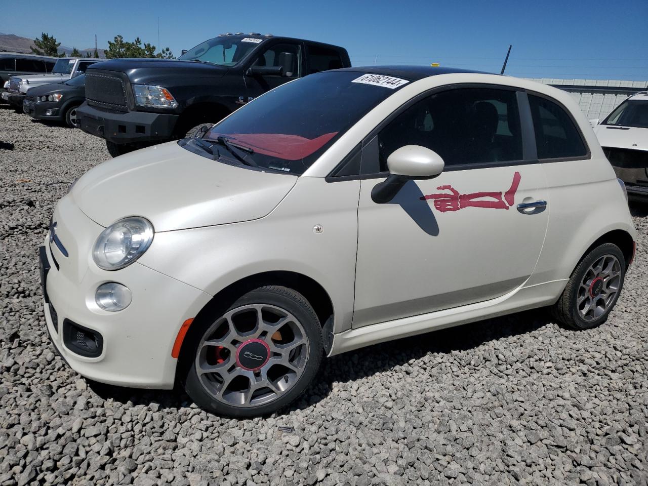 2013 Fiat 500 Sport vin: 3C3CFFBR0DT563072