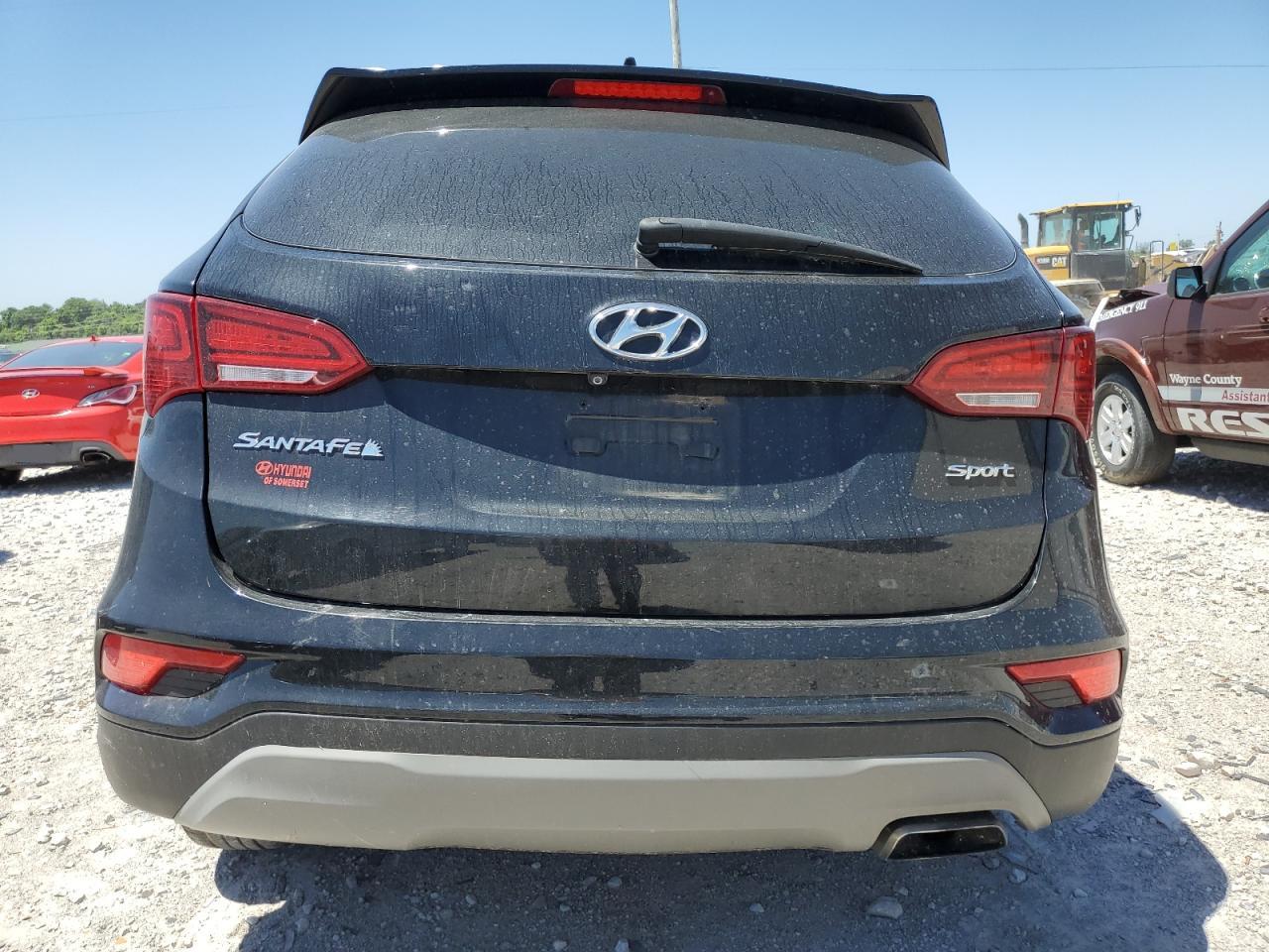 5NMZU3LB6JH099421 2018 Hyundai Santa Fe Sport