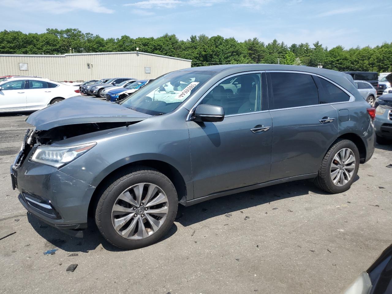 2015 Acura Mdx Technology vin: 5FRYD4H45FB005886