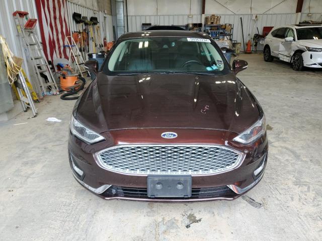 2019 Ford Fusion Titanium VIN: 3FA6P0RU4KR191300 Lot: 59367234