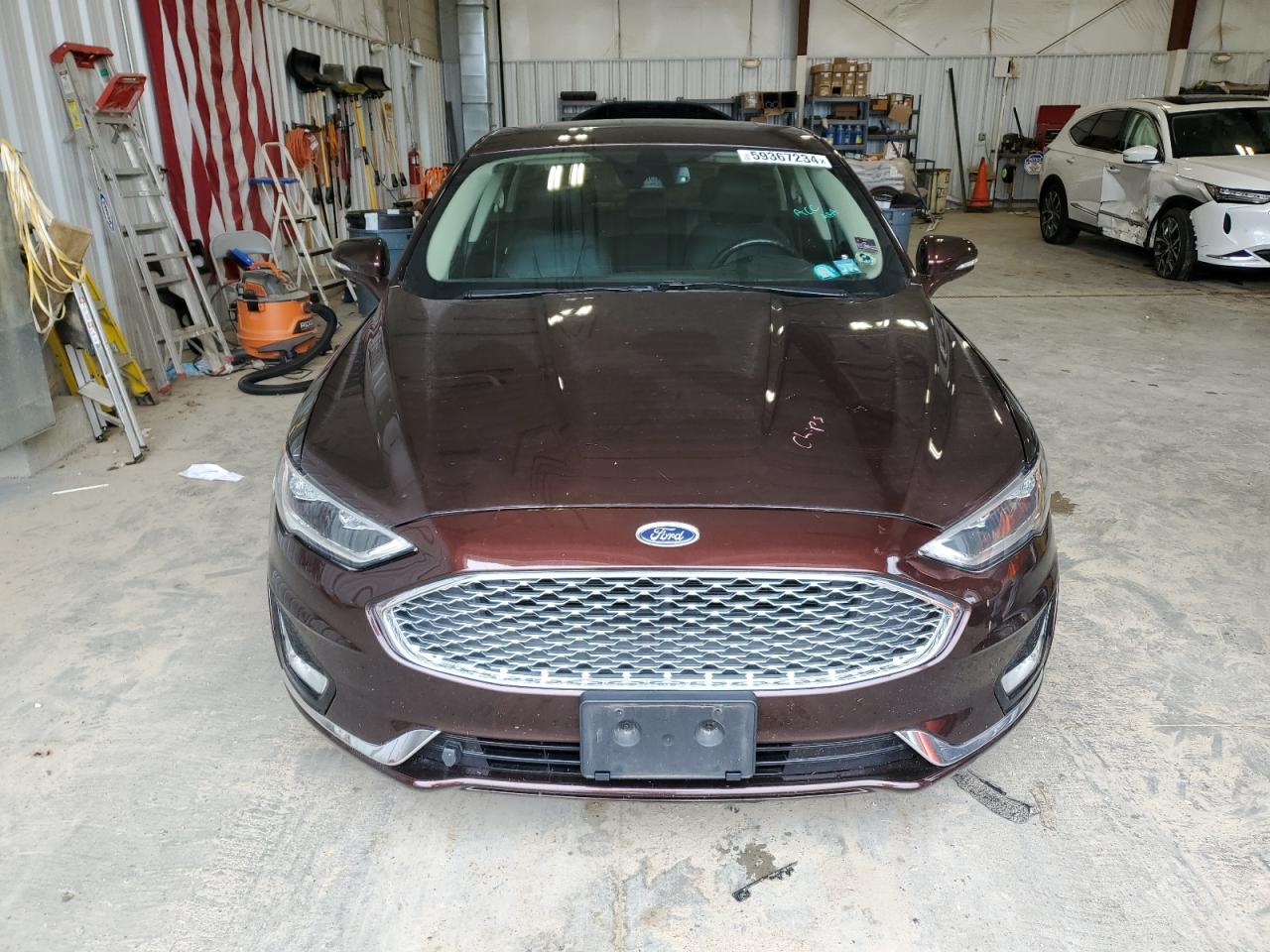 3FA6P0RU4KR191300 2019 Ford Fusion Titanium