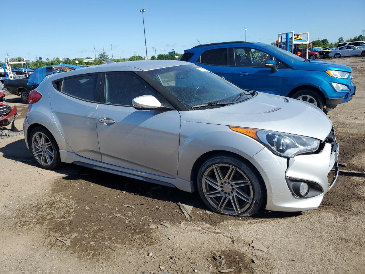 KMHTC6AE8EU184021 2014 Hyundai Veloster Turbo