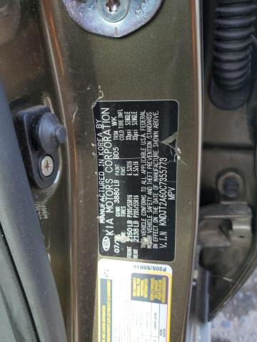 2012 Kia Soul + VIN: KNDJT2A60C7355773 Lot: 57420654