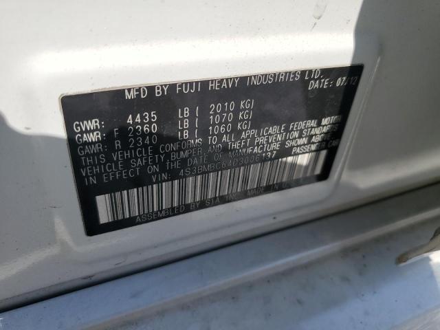 2013 Subaru Legacy 2.5I Premium VIN: 4S3BMBC64D3006137 Lot: 58909844