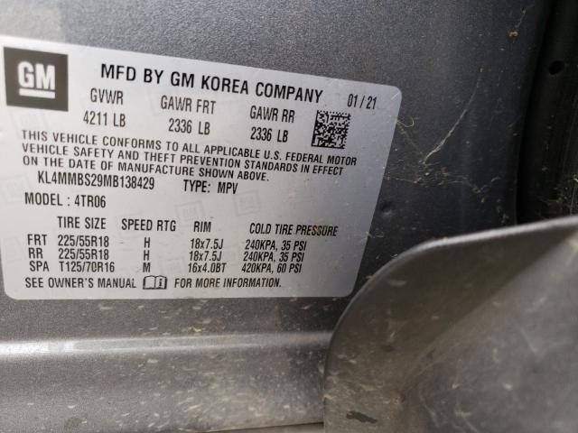 2021 Buick Encore Gx Preferred VIN: KL4MMBS29MB138429 Lot: 57562764