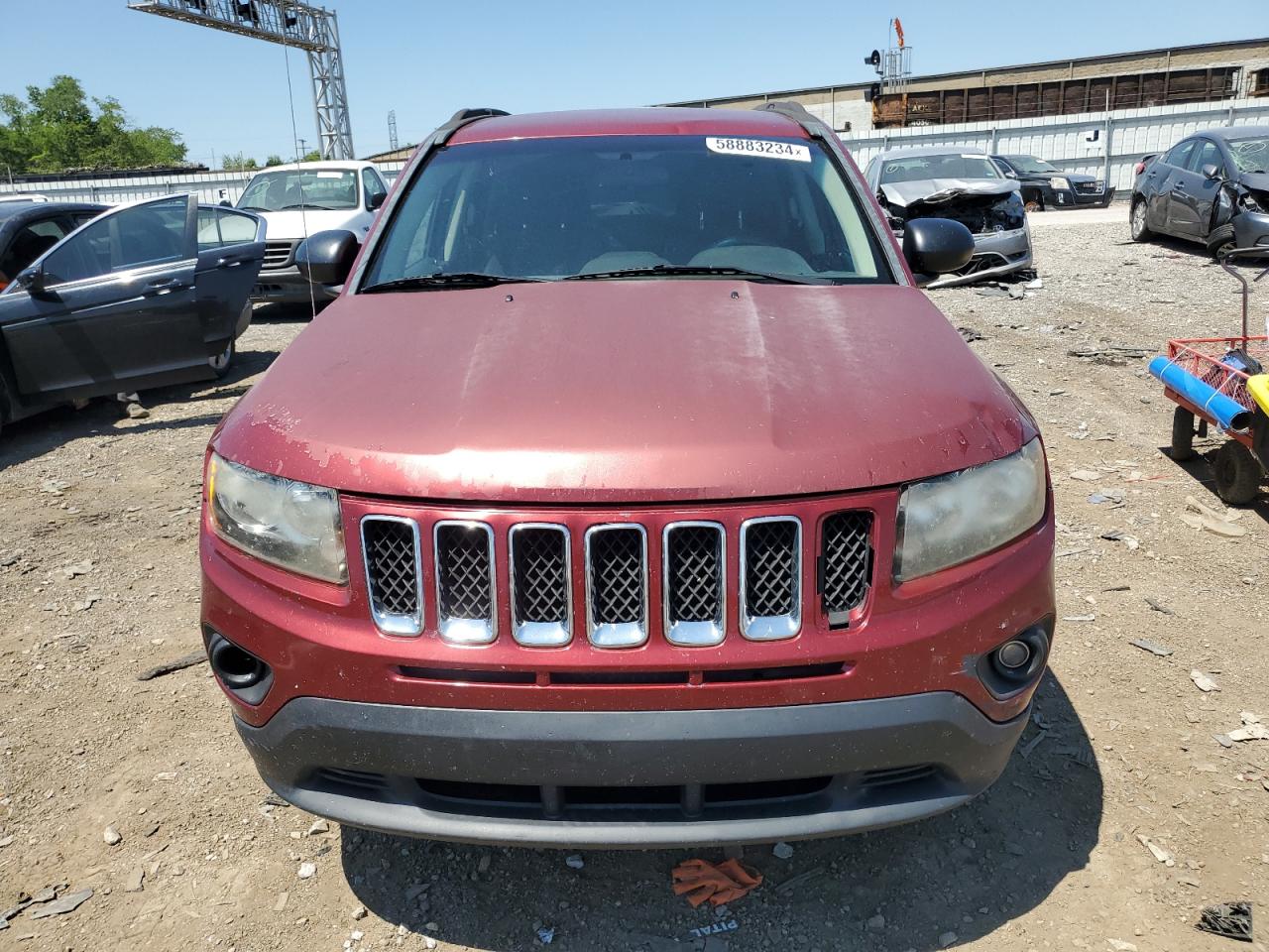 2014 Jeep Compass Sport vin: 1C4NJDBB8ED598329