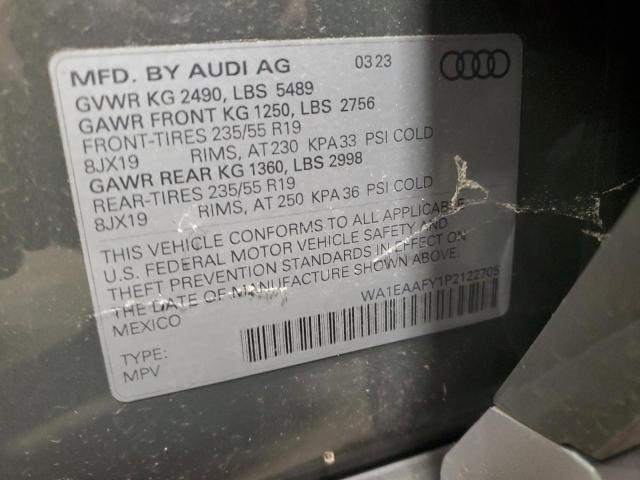 WA1EAAFY1P2122705 2023 AUDI Q5 - Image 12