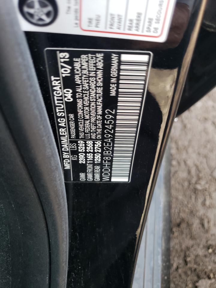 WDDHF8JB2EA924592 2014 Mercedes-Benz E 350 4Matic