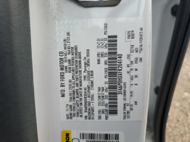 3FA6P0HDXFR204140 2015 FORD FUSION - Image 13