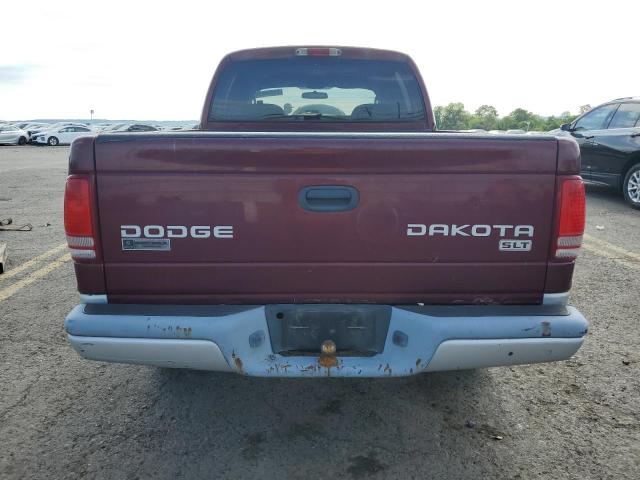 2003 Dodge Dakota Quad Slt VIN: 1D7HG48X83S221836 Lot: 61434214