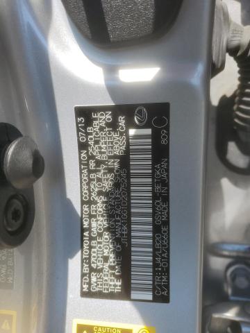 2013 Lexus Es 350 VIN: JTHBK1GG1D2075245 Lot: 59377314