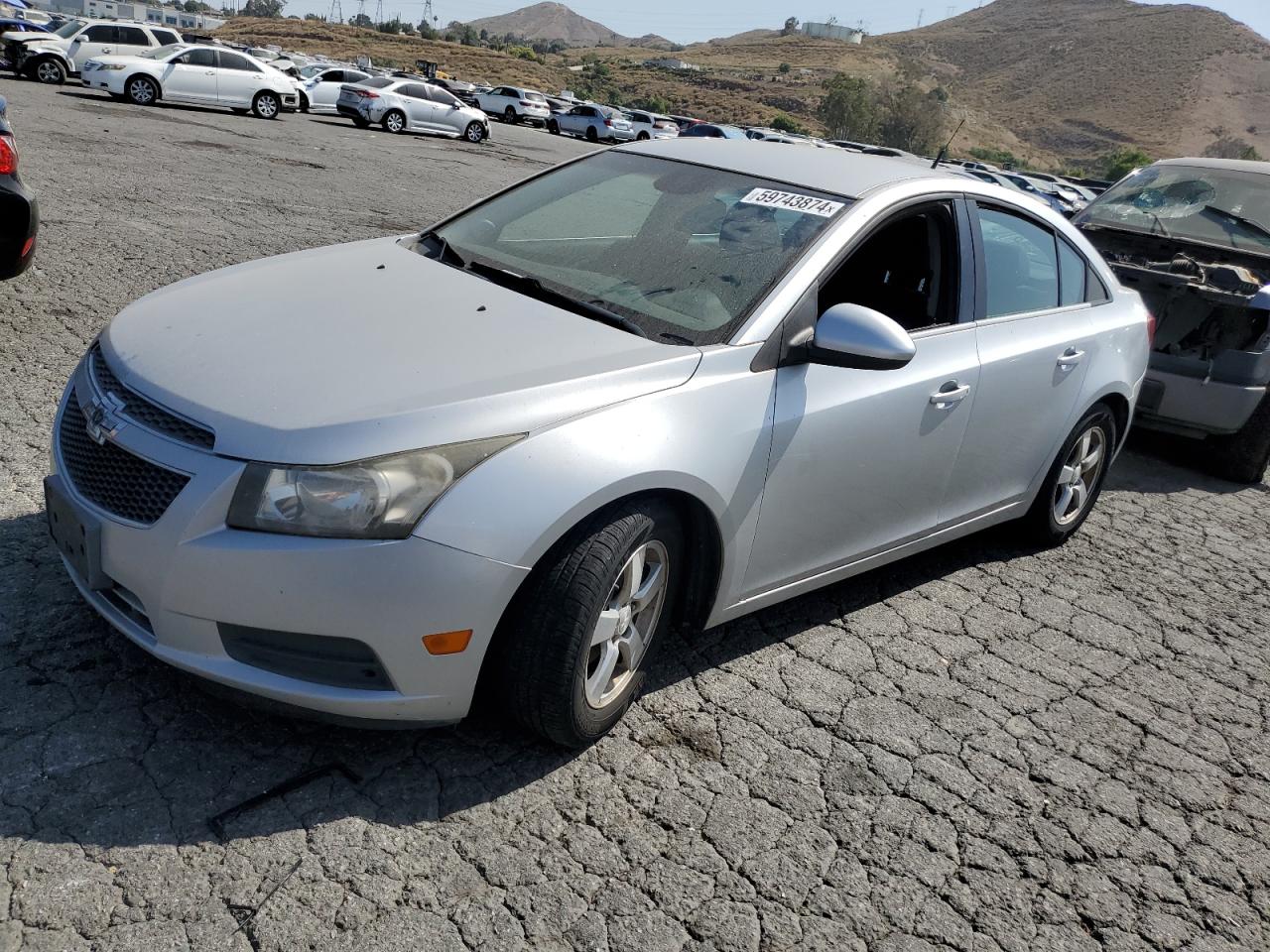 2014 Chevrolet Cruze Lt vin: 1G1PC5SB7E7311496