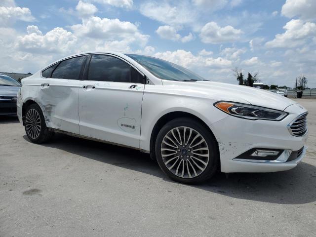 2017 Ford Fusion Titanium Hev VIN: 3FA6P0RU2HR301673 Lot: 57833324