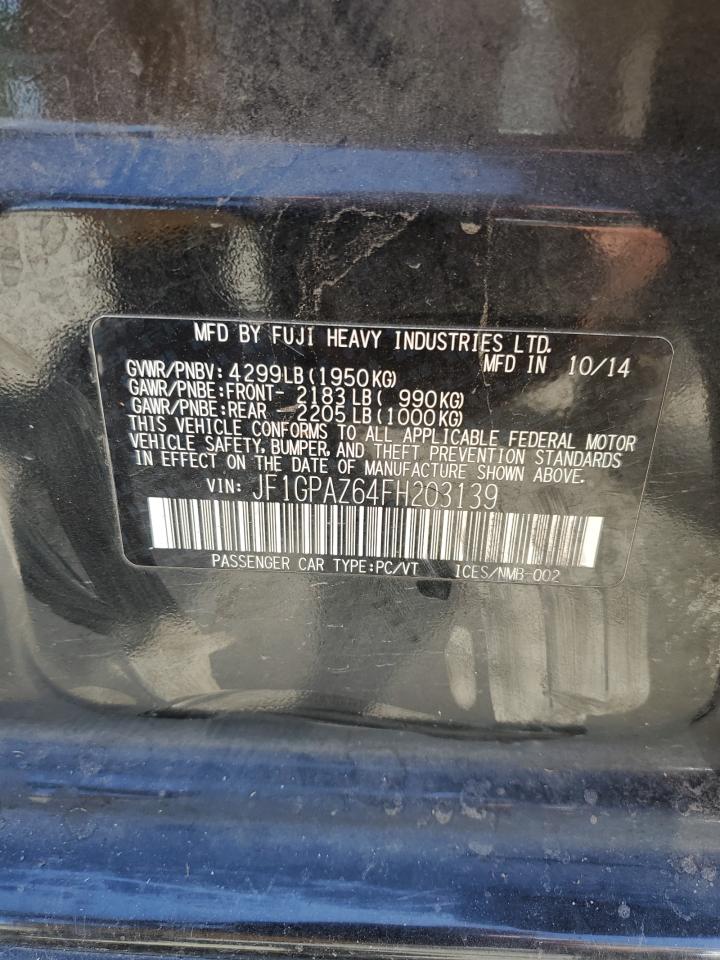 JF1GPAZ64FH203139 2015 Subaru Impreza Sport Limited