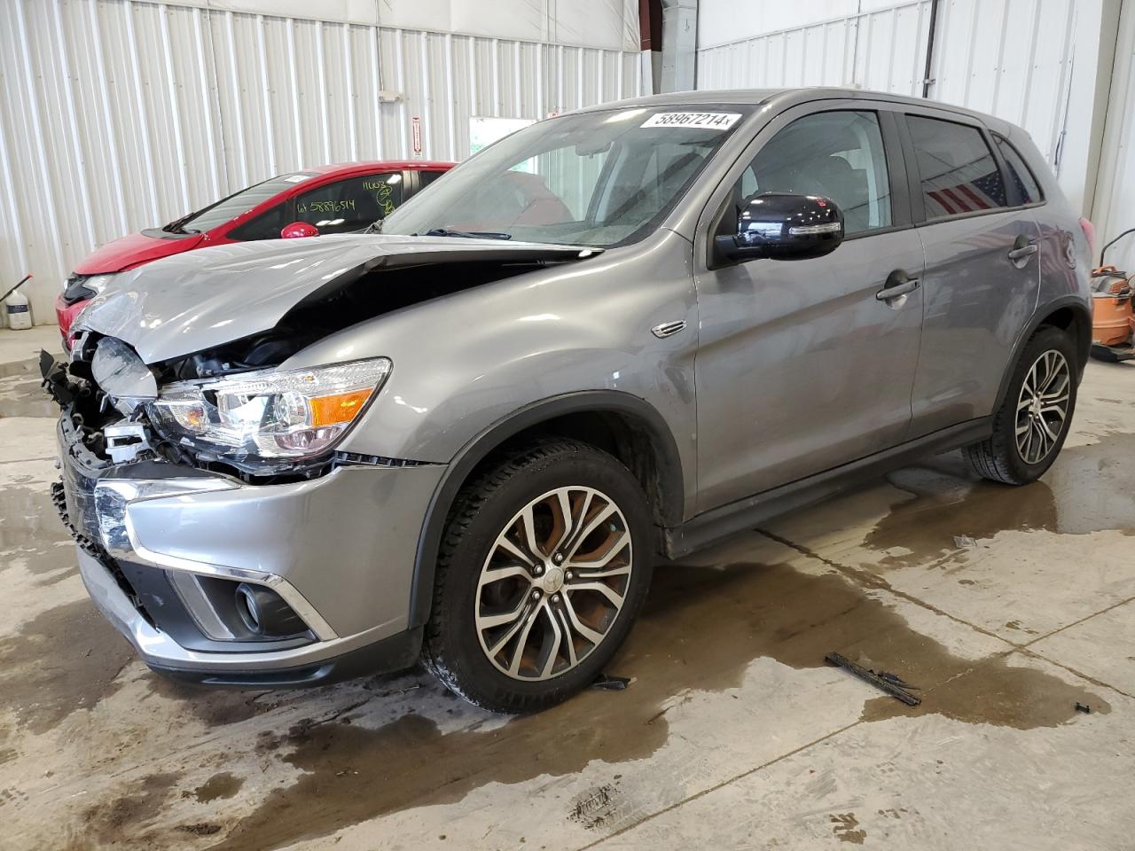 2018 Mitsubishi Outlander Sport Es vin: JA4AR3AUXJZ020826