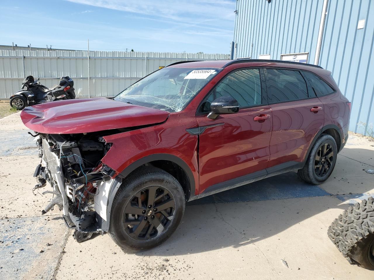 2021 Kia Sorento S vin: 5XYRLDLC2MG017961