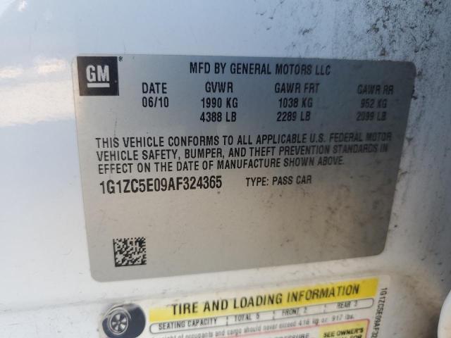 2010 Chevrolet Malibu 1Lt VIN: 1G1ZC5E09AF324365 Lot: 57725994