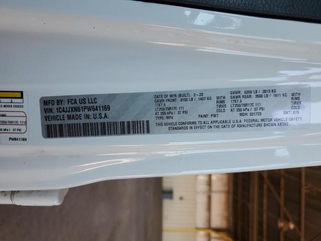2023 JEEP WRANGLER 4 1C4JJXN61PW641169