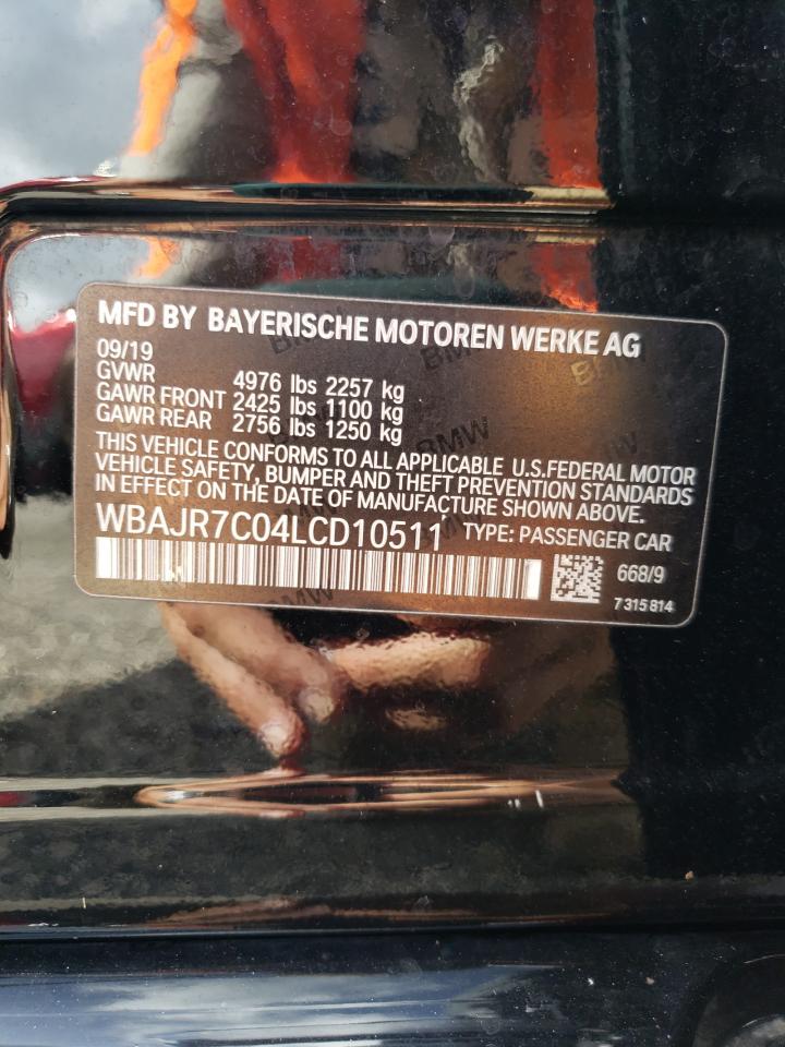 WBAJR7C04LCD10511 2020 BMW 530 Xi