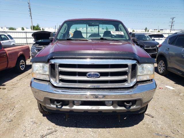 2004 Ford F250 Super Duty VIN: 1FTNF21P74EC62831 Lot: 56971234