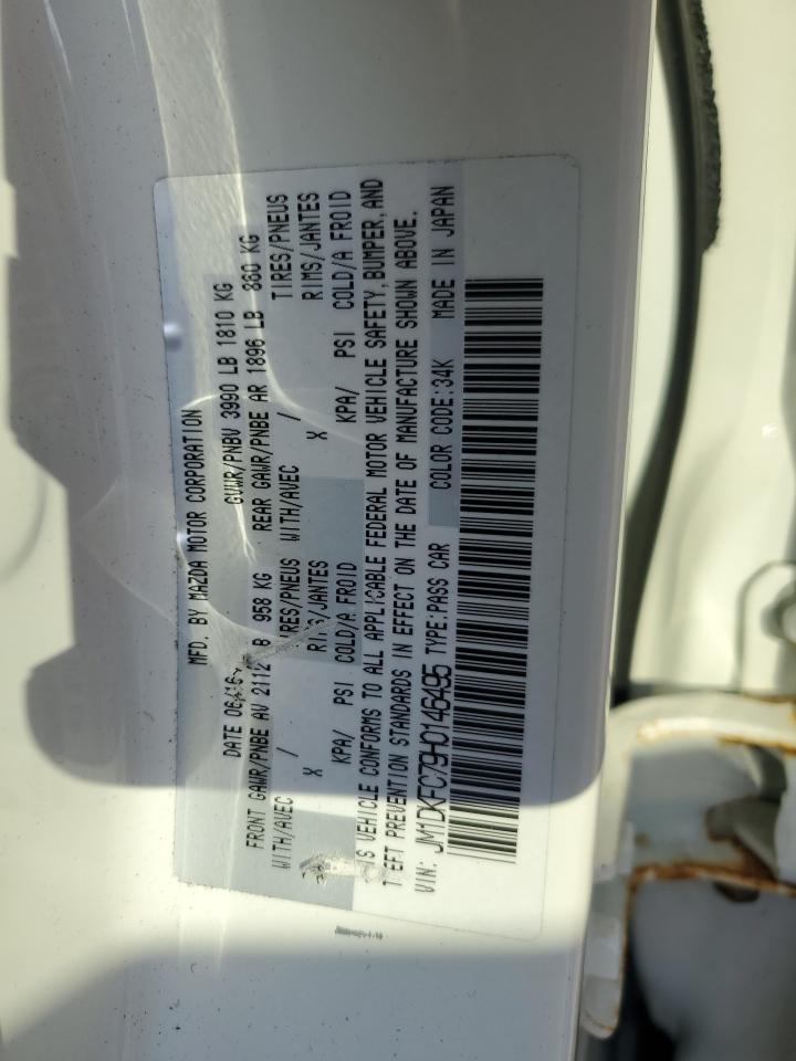 JM1DKFC79H0146495 2017 Mazda Cx-3 Touring