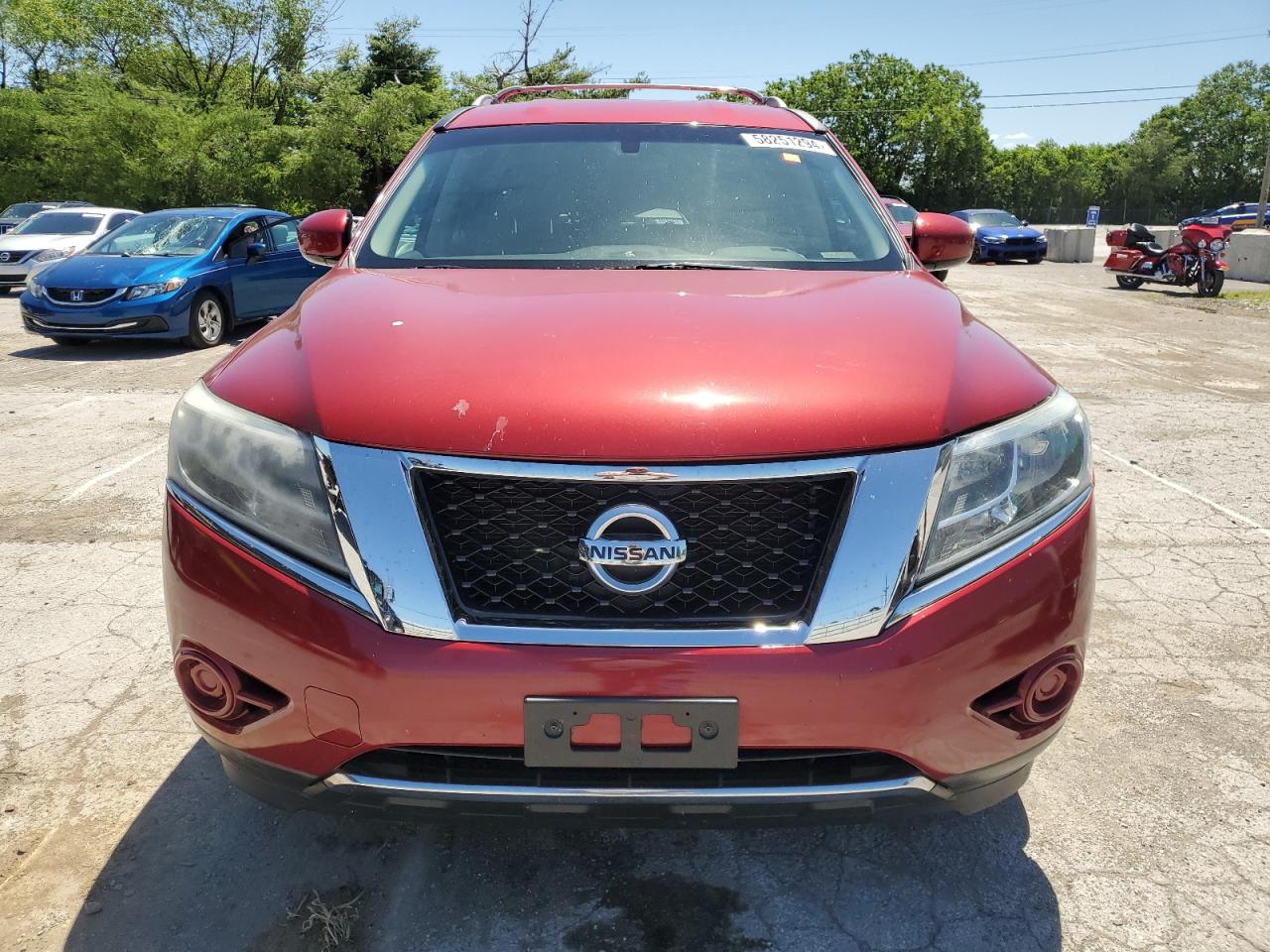 2013 Nissan Pathfinder S vin: 5N1AR2MN8DC600034