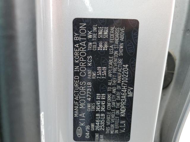 2017 KIA SPORTAGE S - KNDPR3A64H7102204