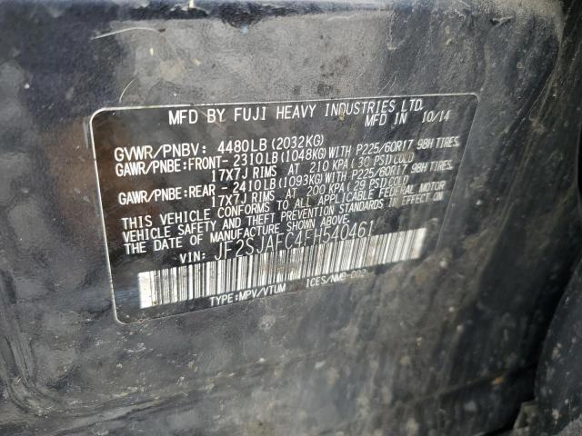 2015 Subaru Forester 2.5I Premium VIN: JF2SJAFC4FH540461 Lot: 60776114