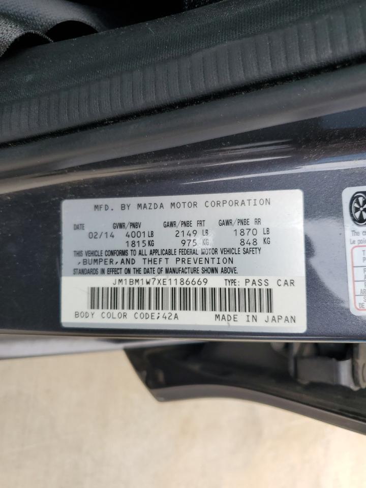 JM1BM1W7XE1186669 2014 Mazda 3 Grand Touring