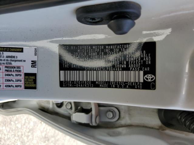 5YFEPRAE5LP064464 2020 TOYOTA COROLLA - Image 13