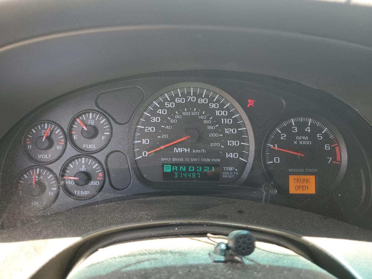 2G1WX15K019124369 2001 Chevrolet Monte Carlo Ss