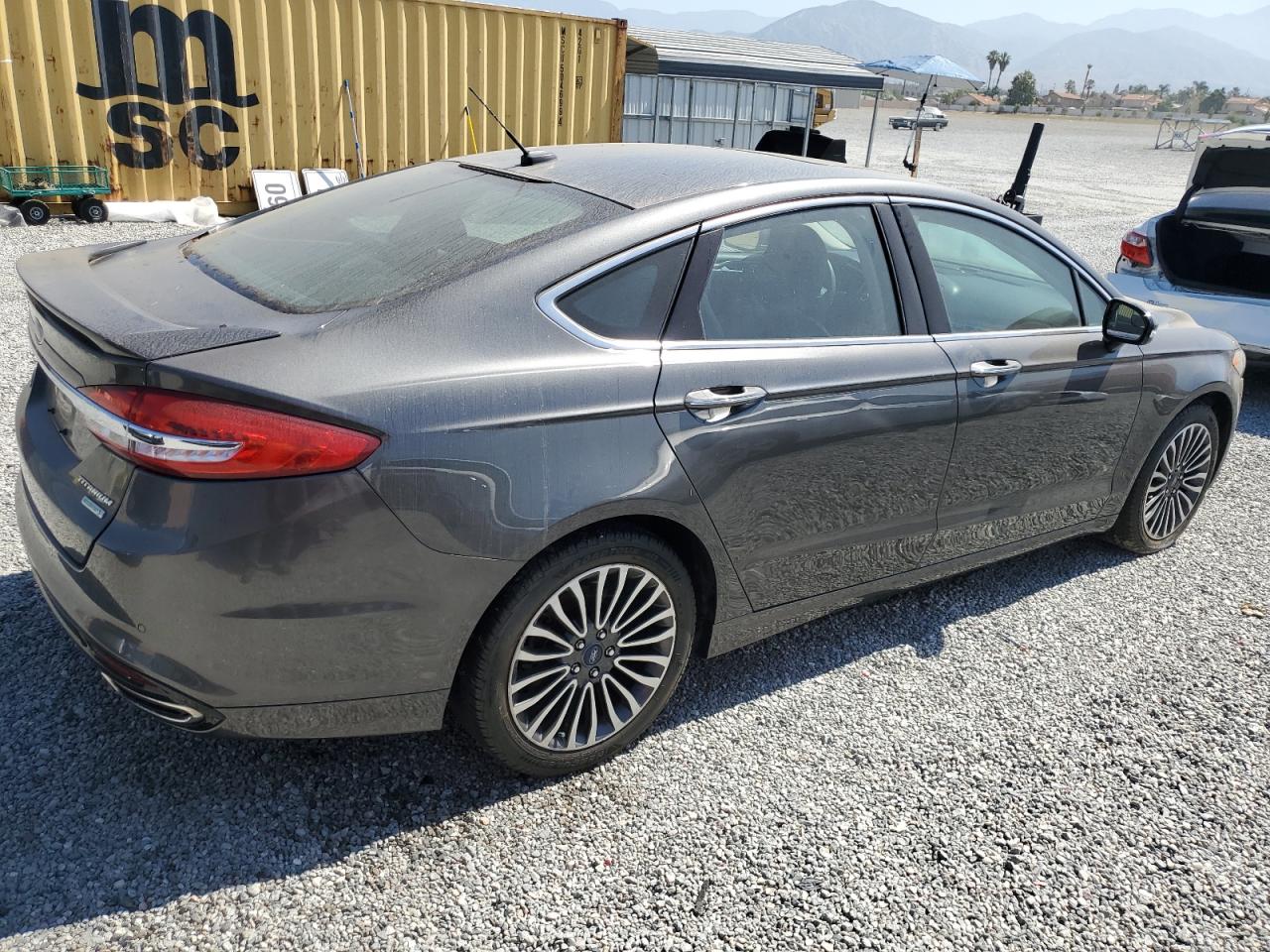 2017 Ford Fusion Titanium vin: 3FA6P0K98HR158881