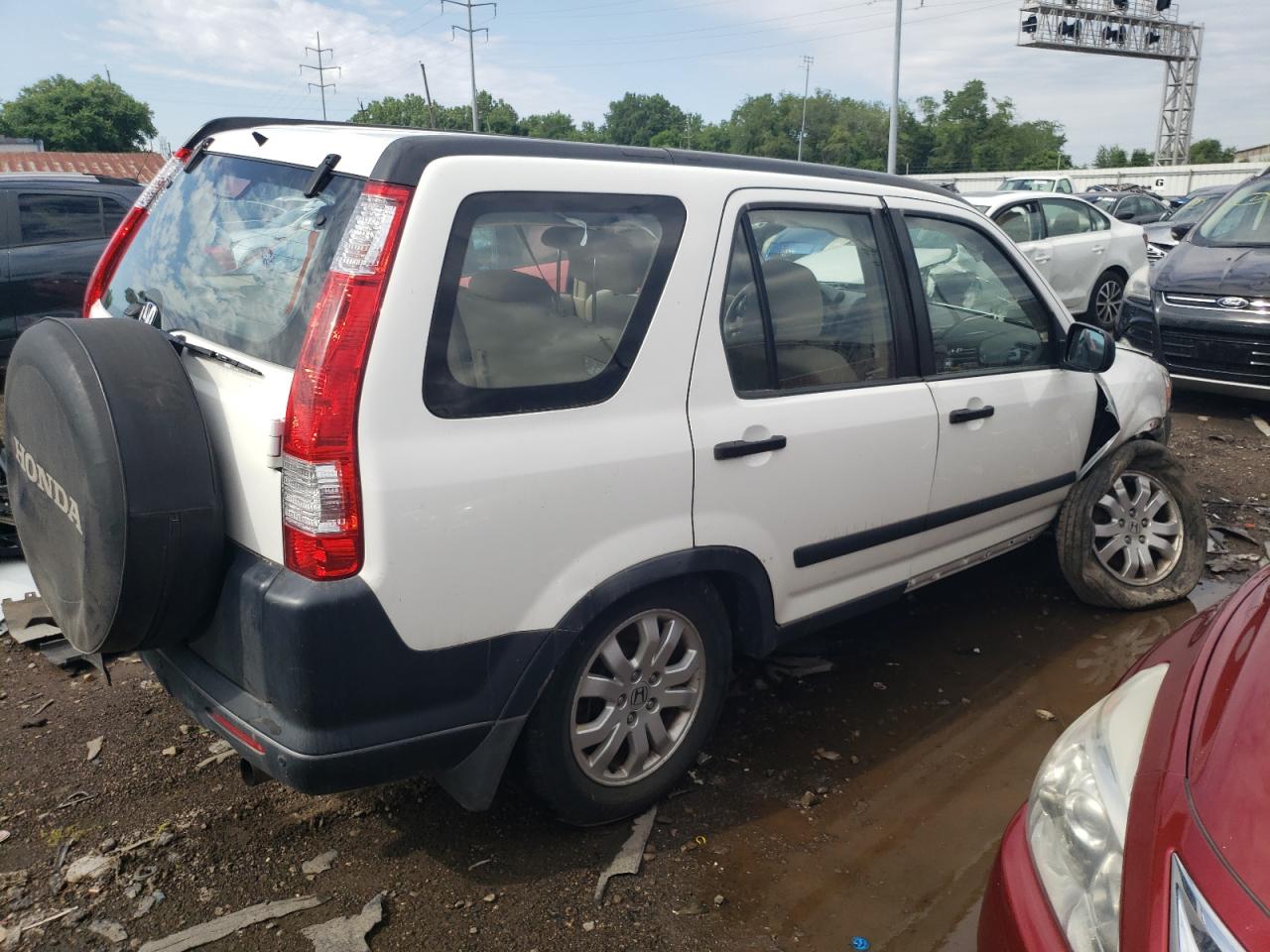 JHLRD68546C011480 2006 Honda Cr-V Lx