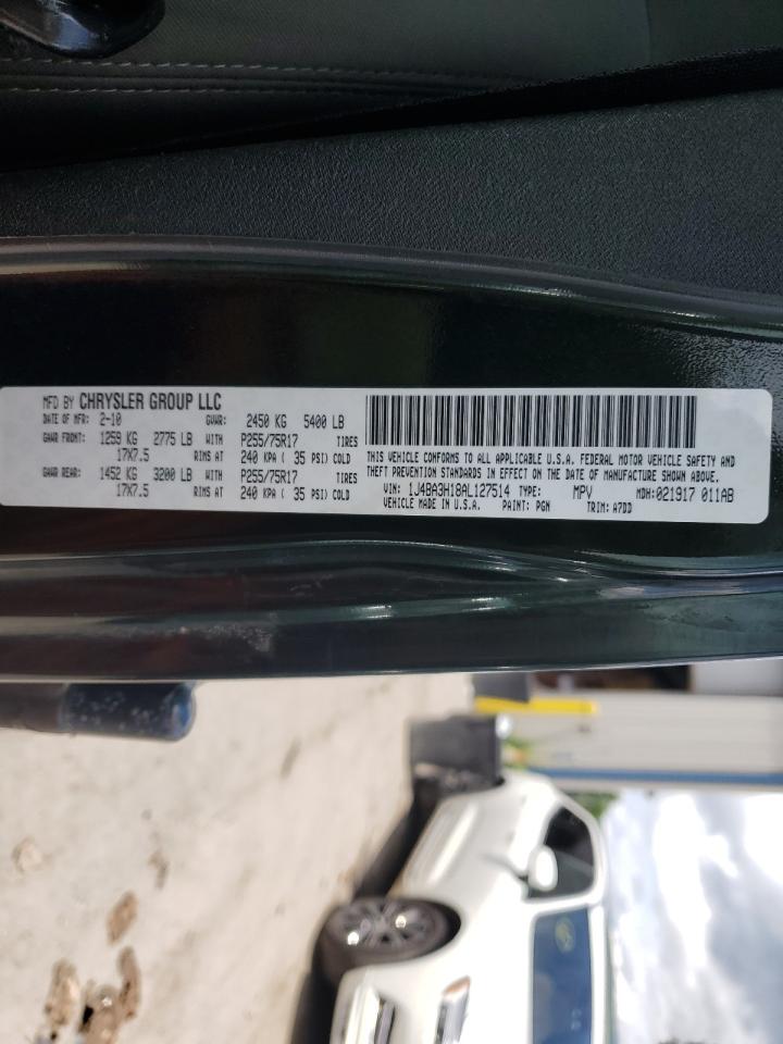 1J4BA3H18AL127514 2010 Jeep Wrangler Unlimited Sport