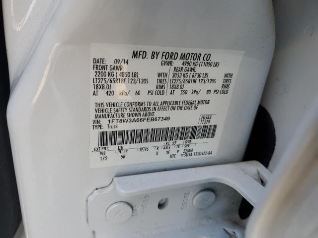 2015 Ford F350 Super Duty VIN: 1FT8W3A66FEB67349 Lot: 60306834